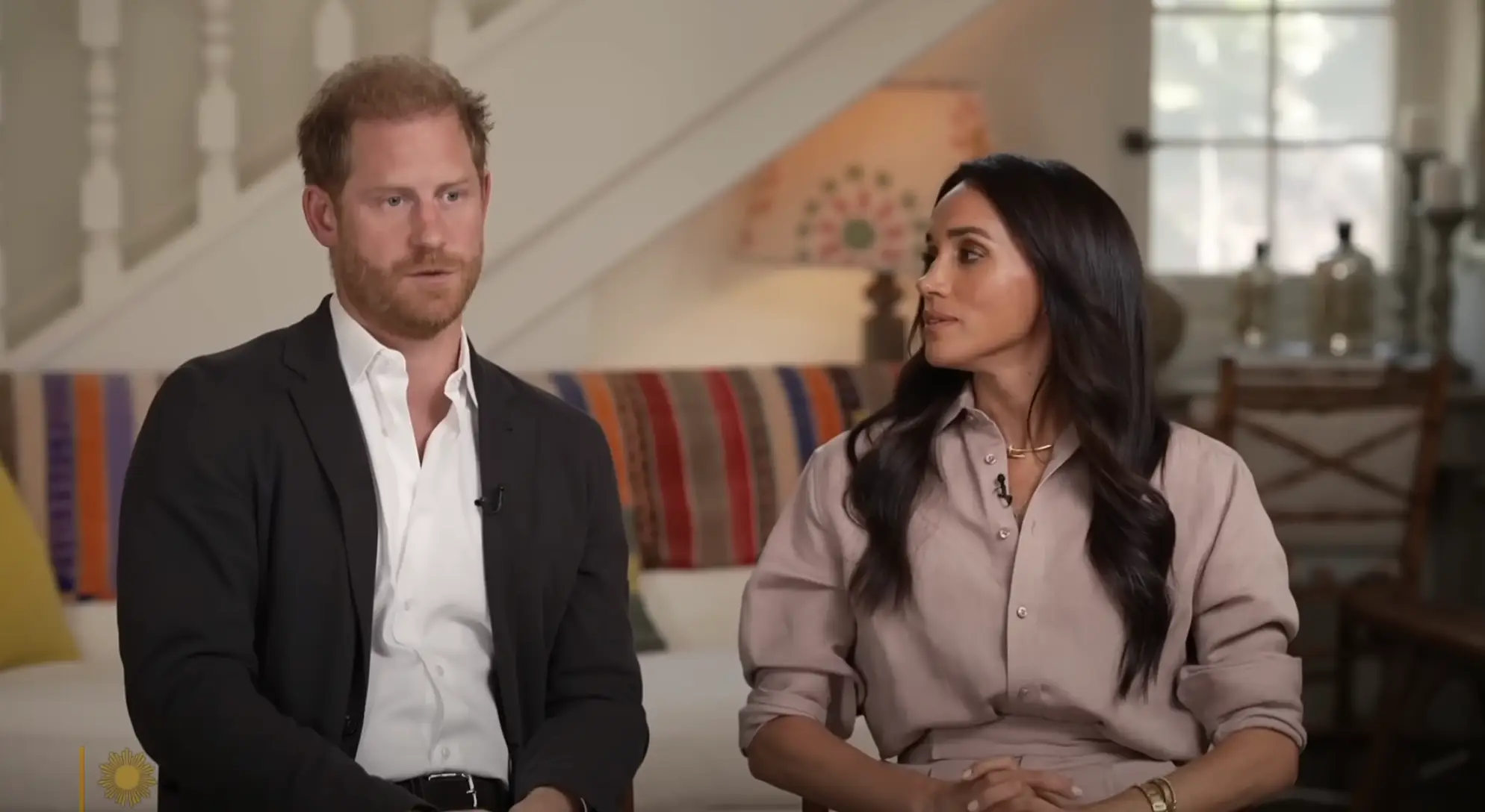 Harry and Meghan have appeared in a new interview with CBS Sunday Morning. (CBS)