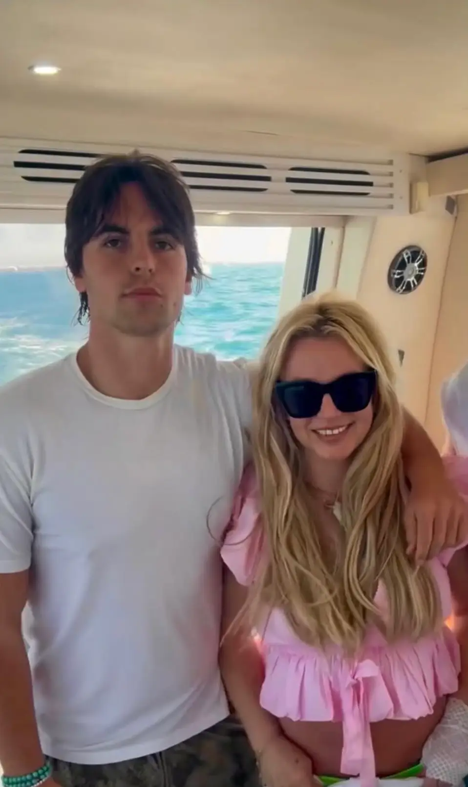 Britney has shared pictures with her sons on a boat (instagram/britneyspears)