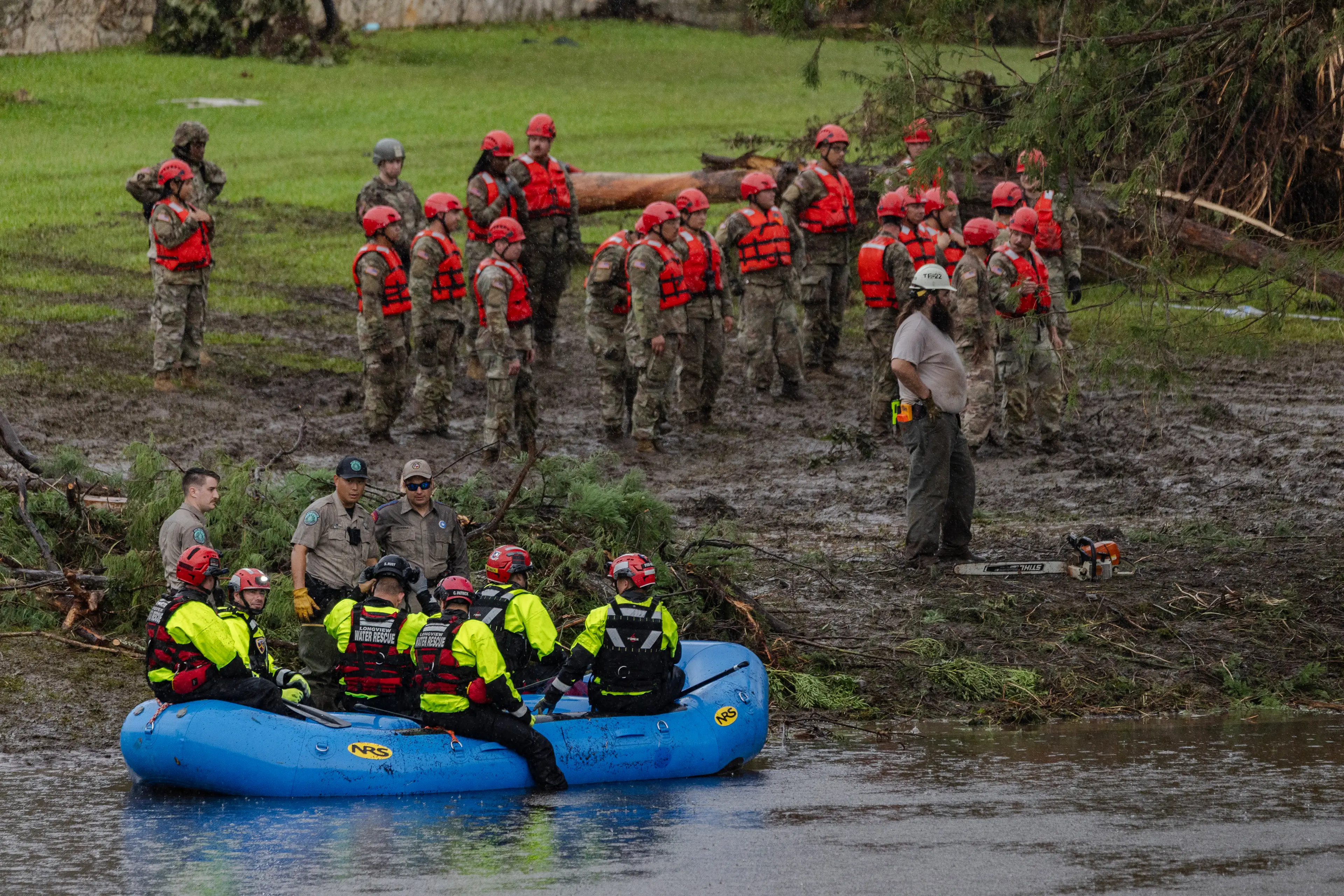 10 members of Camp Mystic are still missing (RONALDO SCHEMIDT/AFP via Getty Images)