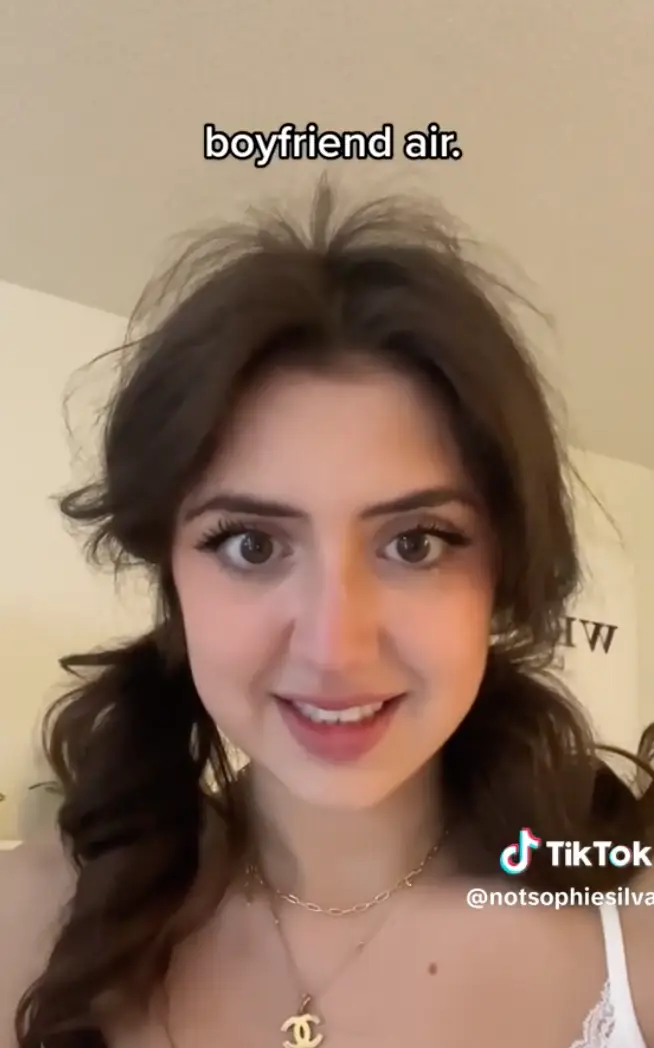 People are flocking to TikTok to share footage of their experiences with 'boyfriend air'.