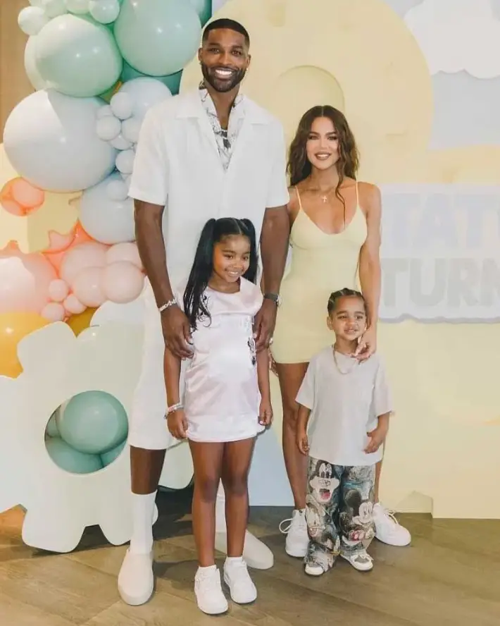 Tristan is a father-of-four (Instagram/@khloekardashian)