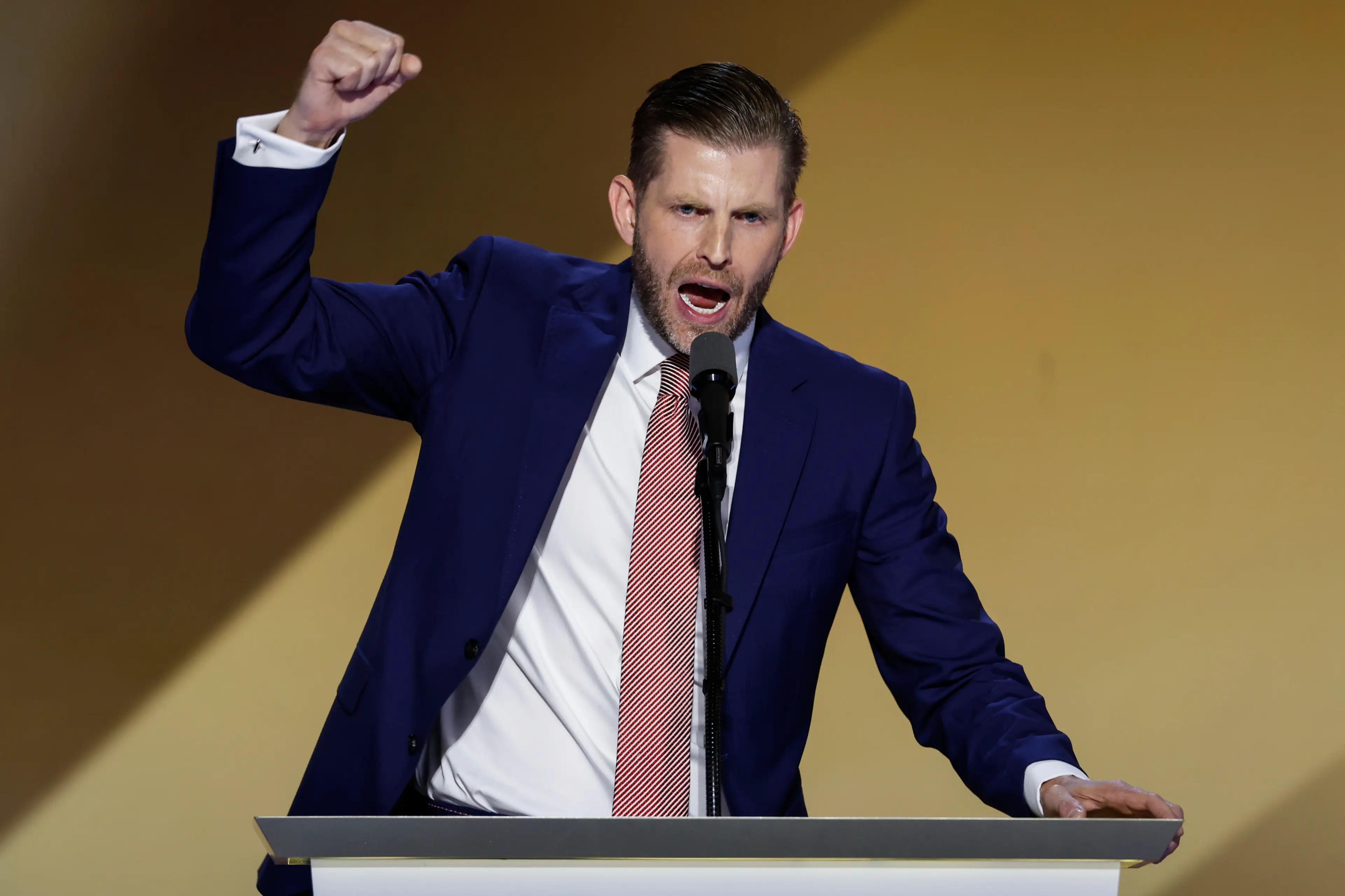 Donald Trump's son, Eric, made a number of bold statements about his family last month (Chip Somodevilla/Getty Images)