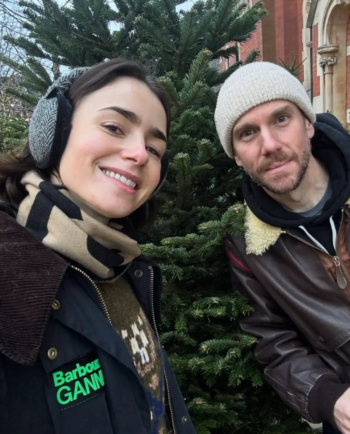 Charlie penned a sweet message in the comments (Instagram/@lilyjcollins)