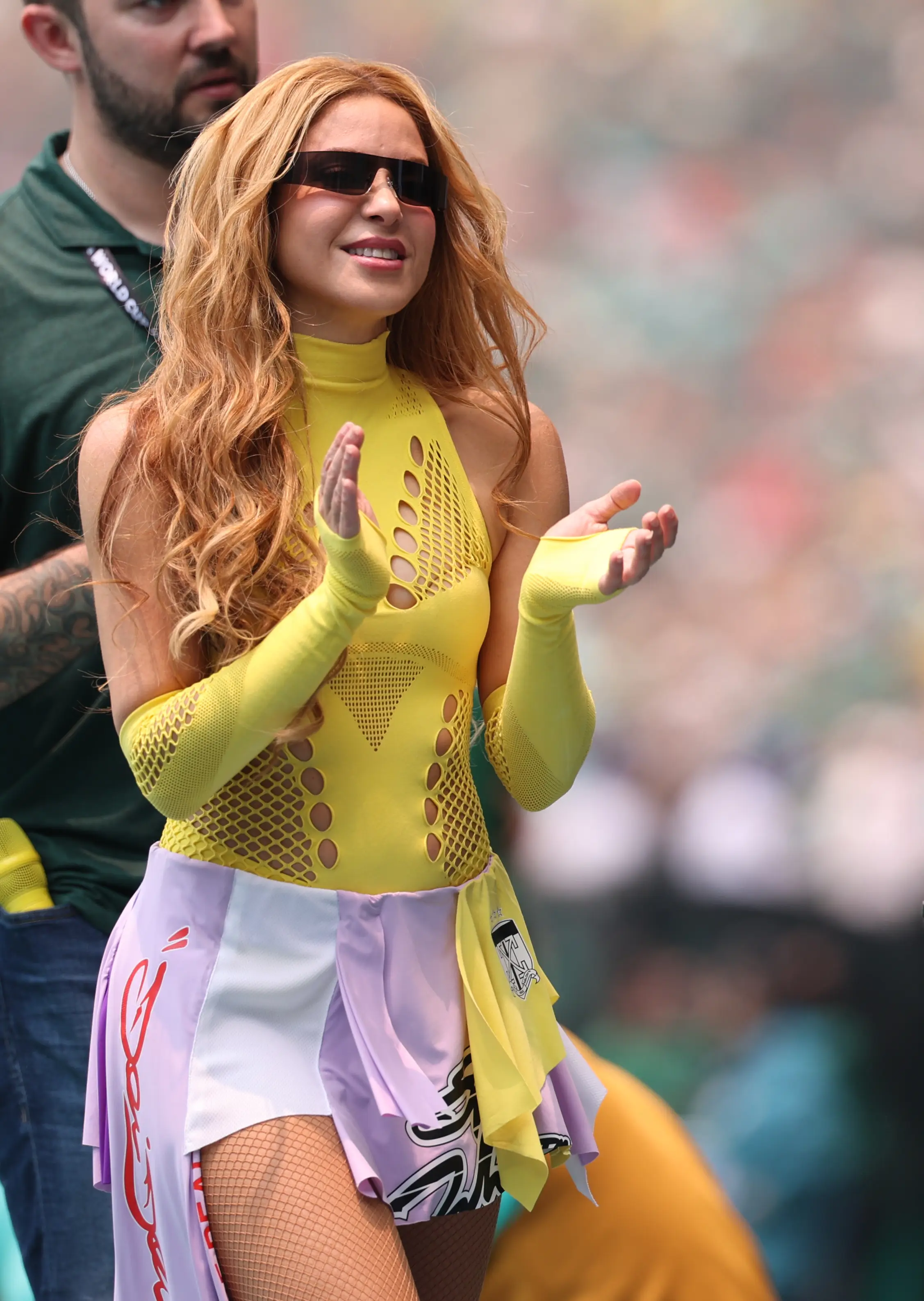 Some fans are convinced Shakira had a body double at the World Cup opening (MB Media/Getty Images)