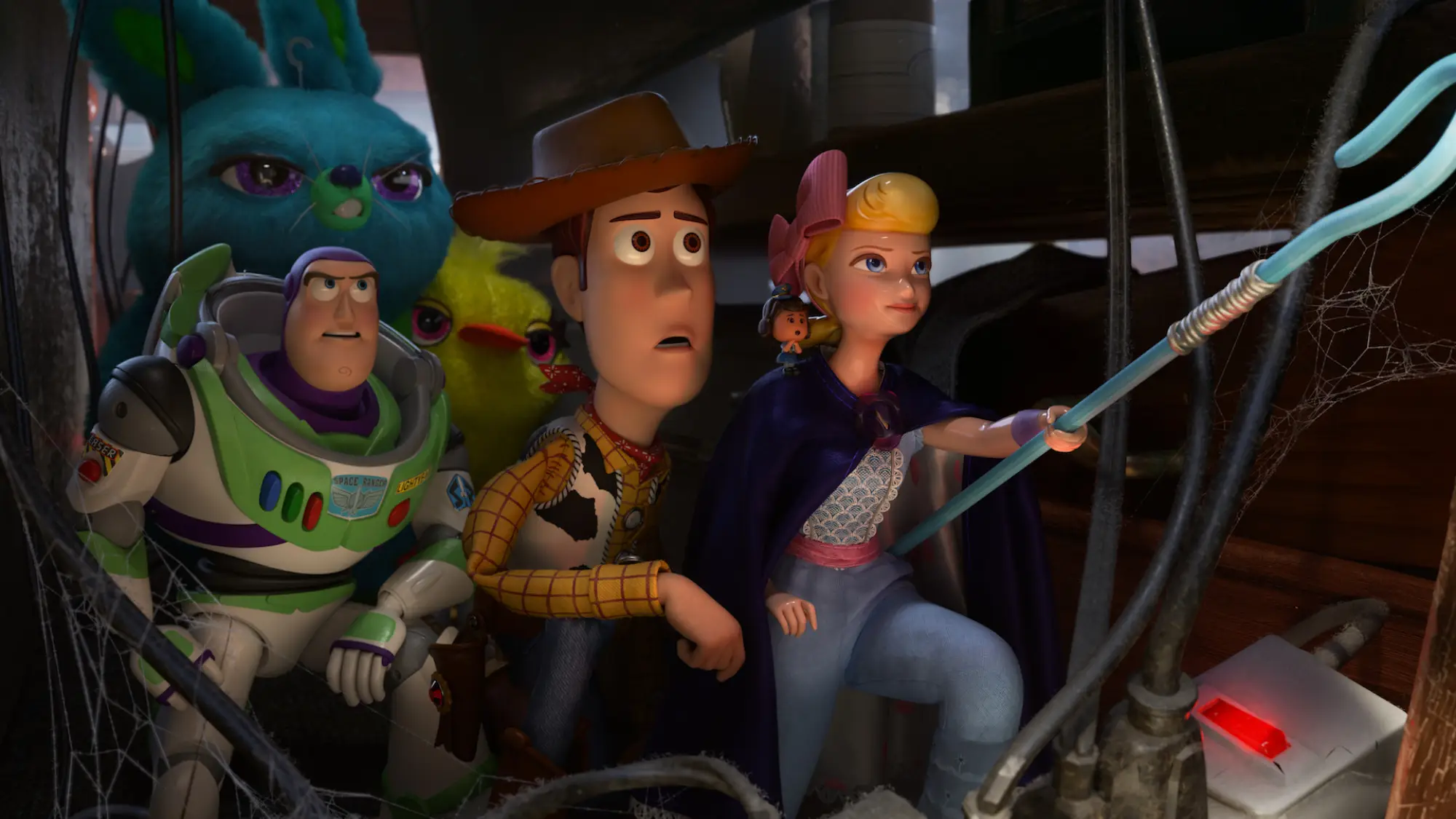 Toy Story 4 heavily featured Woody and Little Bo Peep. (Pixar)