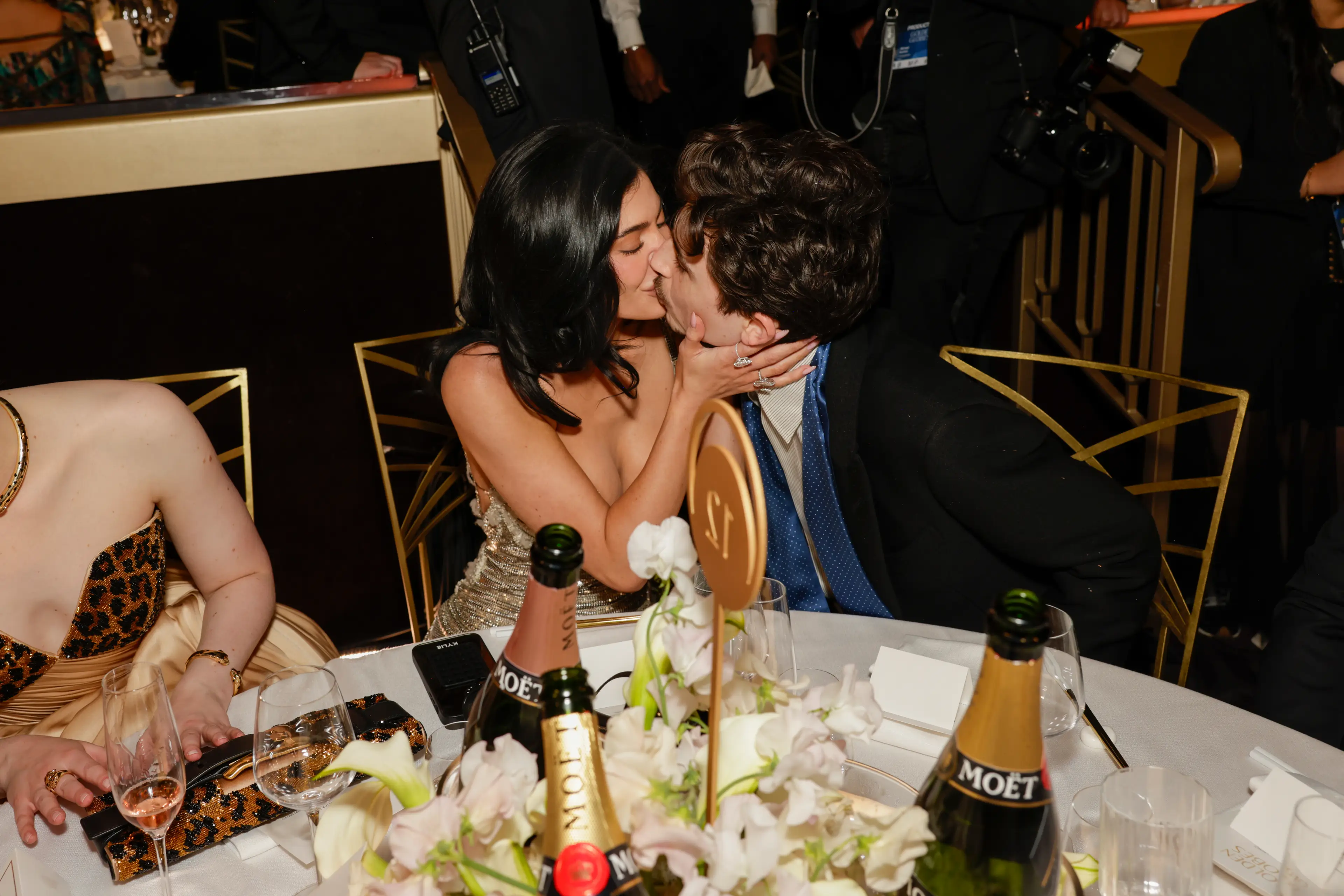 The couple looked extremely loved-up at this year's show (Francis Specker/CBS via Getty Images)