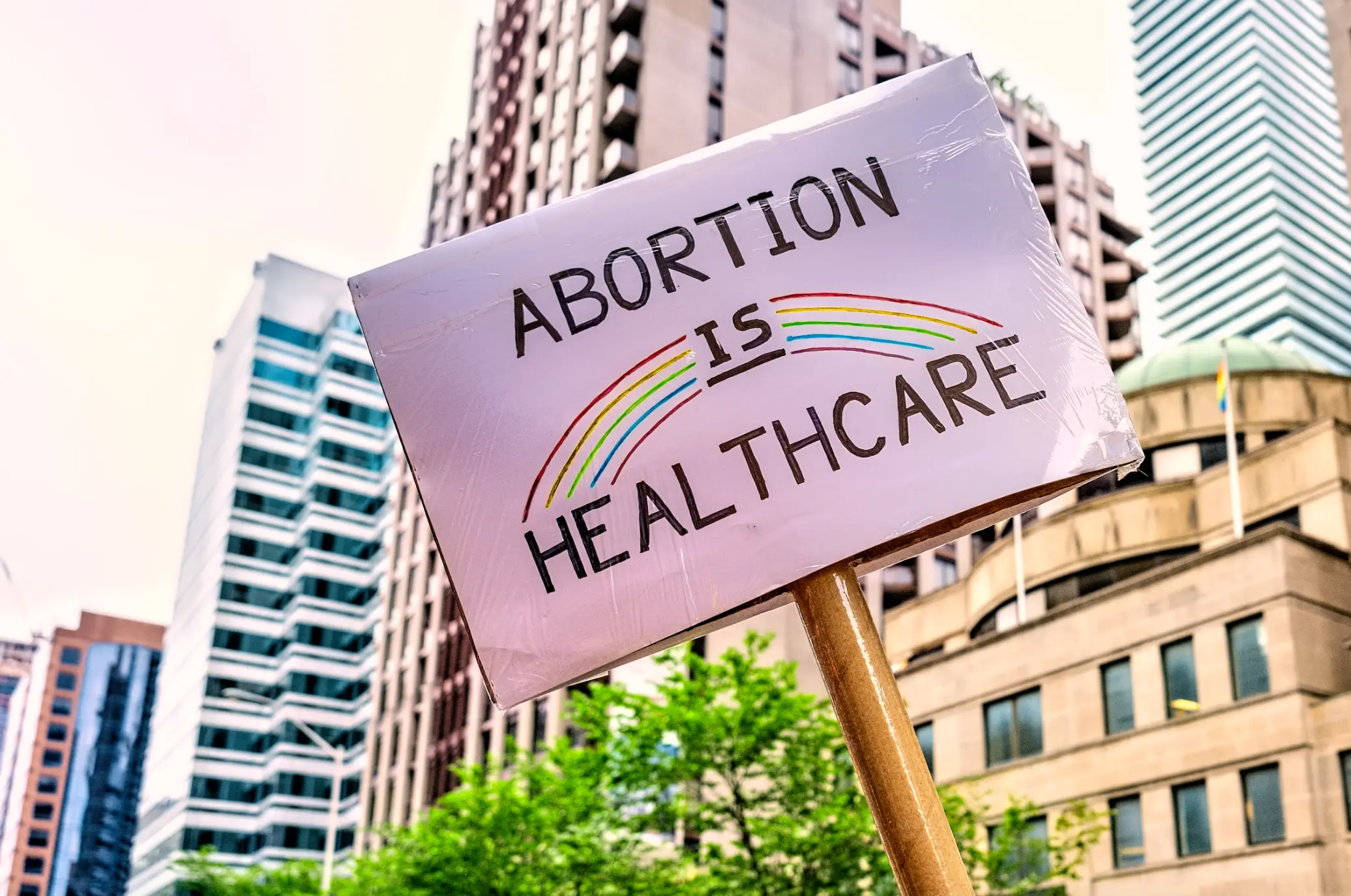 Pro-choice advocates have outlined that abortion is an 'essential healthcare service' (Getty Stock Images)