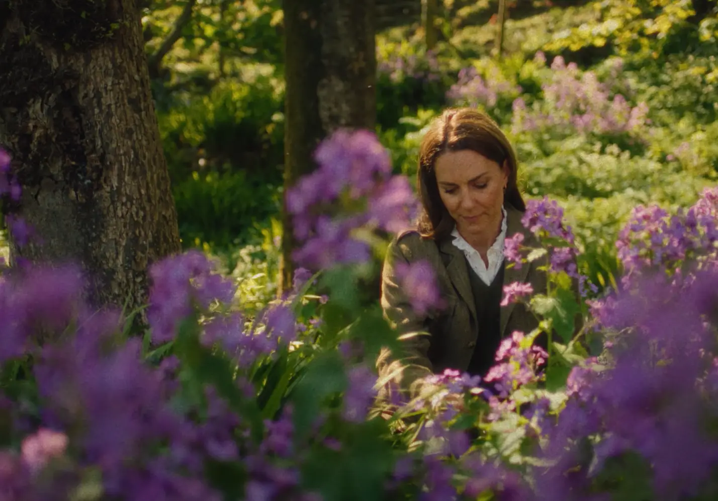 She shared how nature is a sanctuary for her and her mental health (X/@kensingtonroyal)