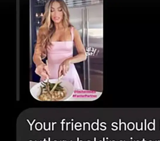 What do you think of Chrishell's cutlery technique?