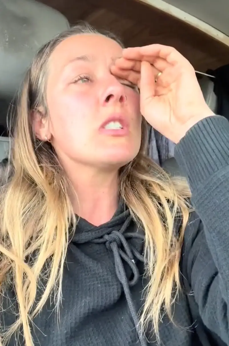 Estelle was left in tears.