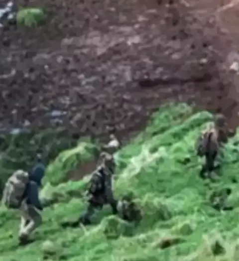 The family have been spotted (YouTube/1News)