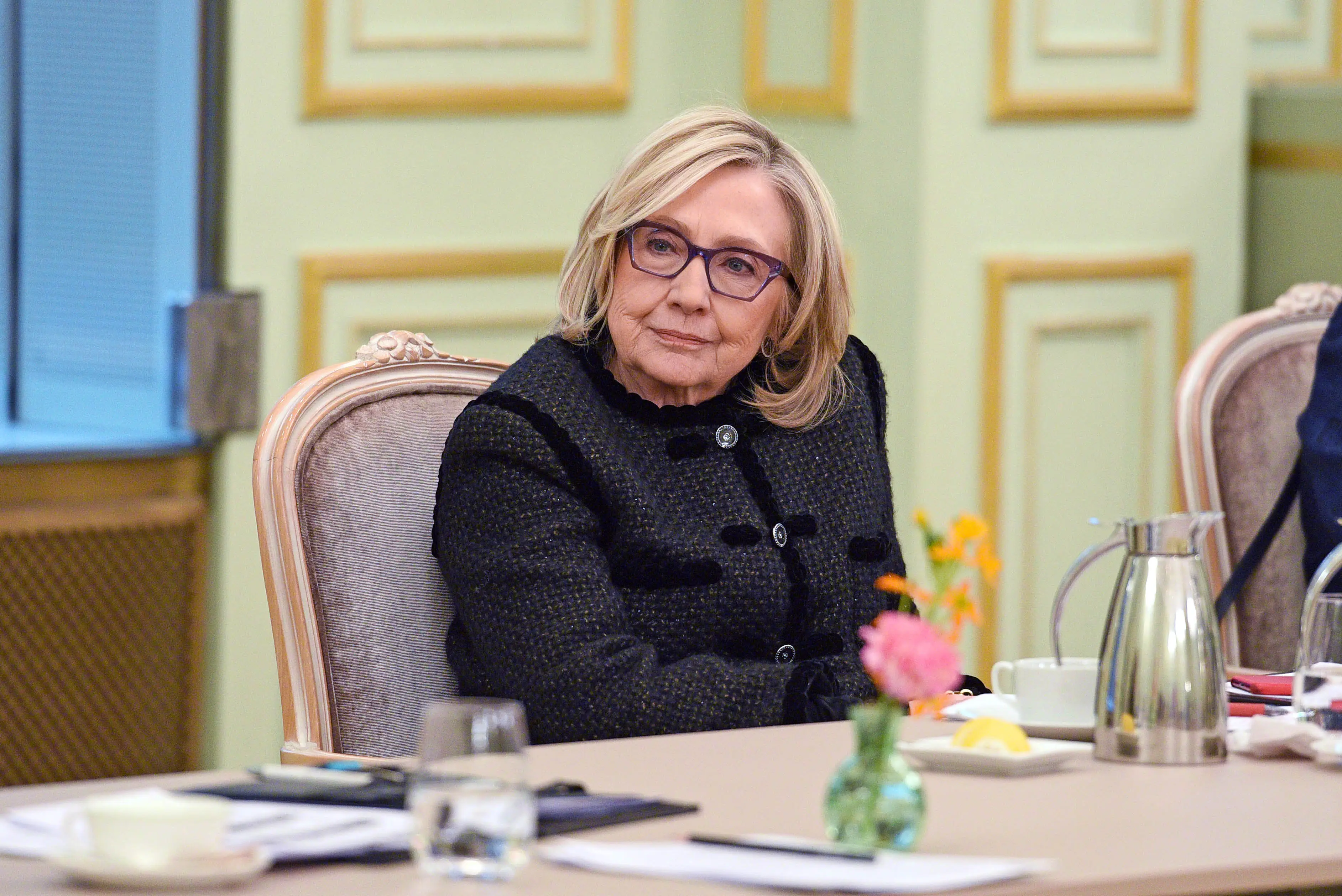 Hillary Clinton claims there was a 'cover-up' in the handling of the Epstein Files (Tristar Media/Getty Images)