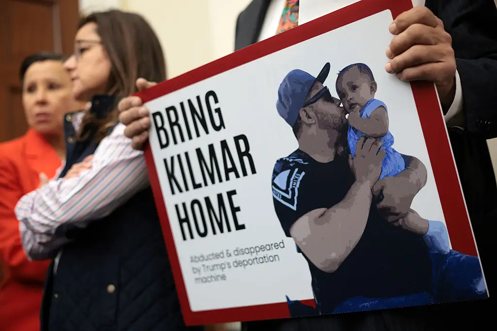Kilmar Abrego Garcia was suddenly deported from his Maryland home to a notorious prison in El Salvador (Alex Wong/Getty Images)