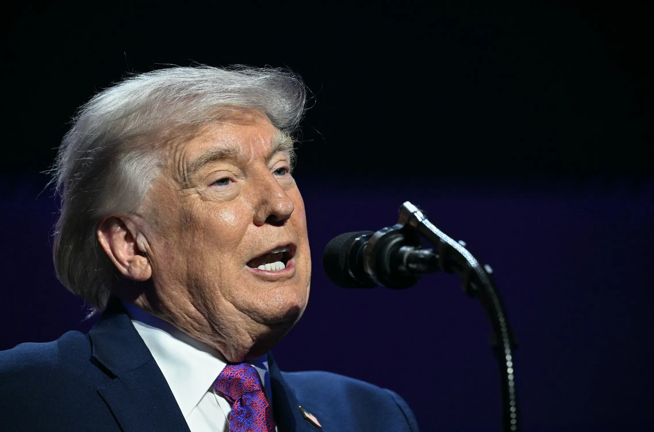 Trump was called out by several critics (Jim WATSON / AFP via Getty Images)