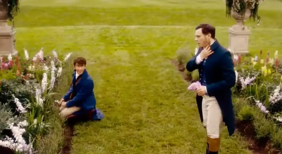 The tragic death of Edmund Bridgerton gives the clue behind Hyacinth's name. (Netflix)