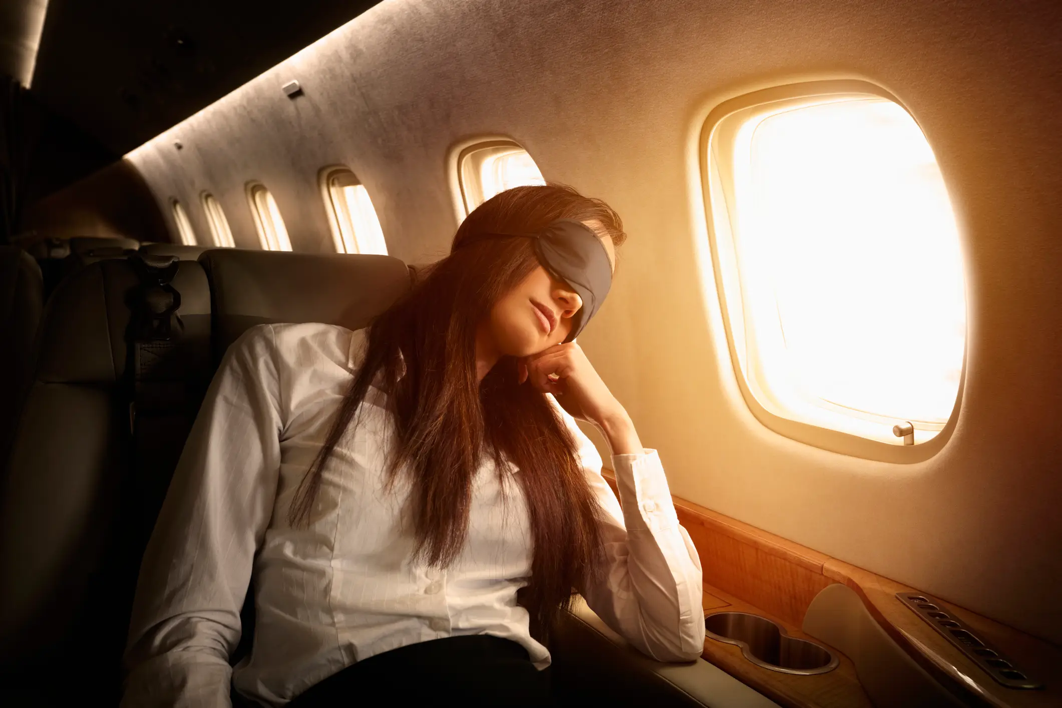 Prone to falling asleep on a plane? You better start drinking more coffee. (Getty Stock Image)