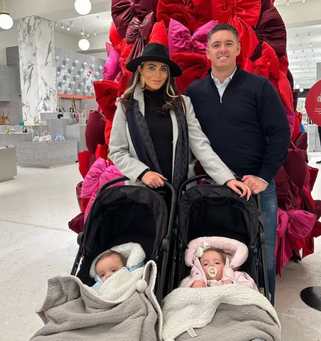 Amy Childs announced on Instagram that she had to rush her son Billy to hospital on Christmas Day.