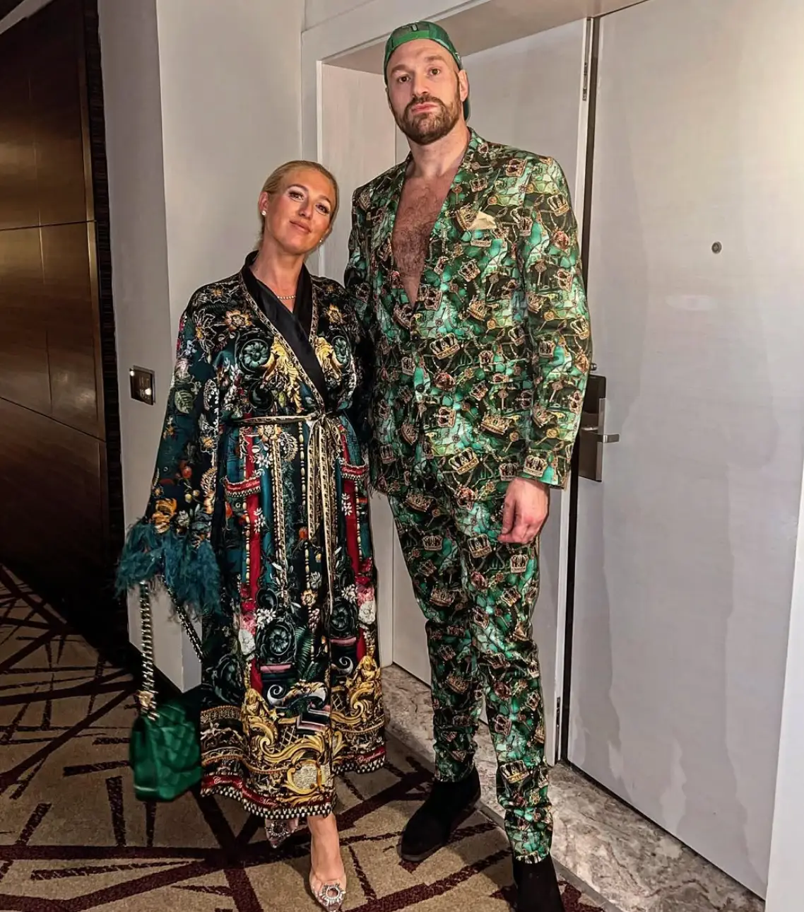 Paris is married to Tommy's brother Tyson (Instagram/@parisfury1)t