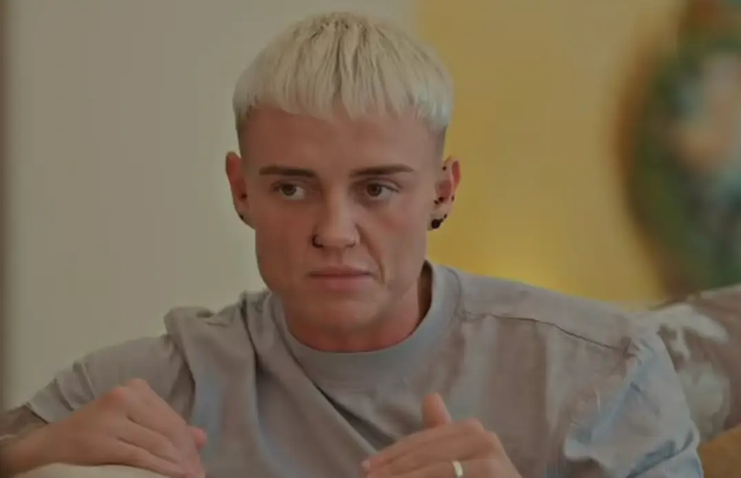 MAFS UK fans claimed Eve had 'emotionally shut down' (E4)