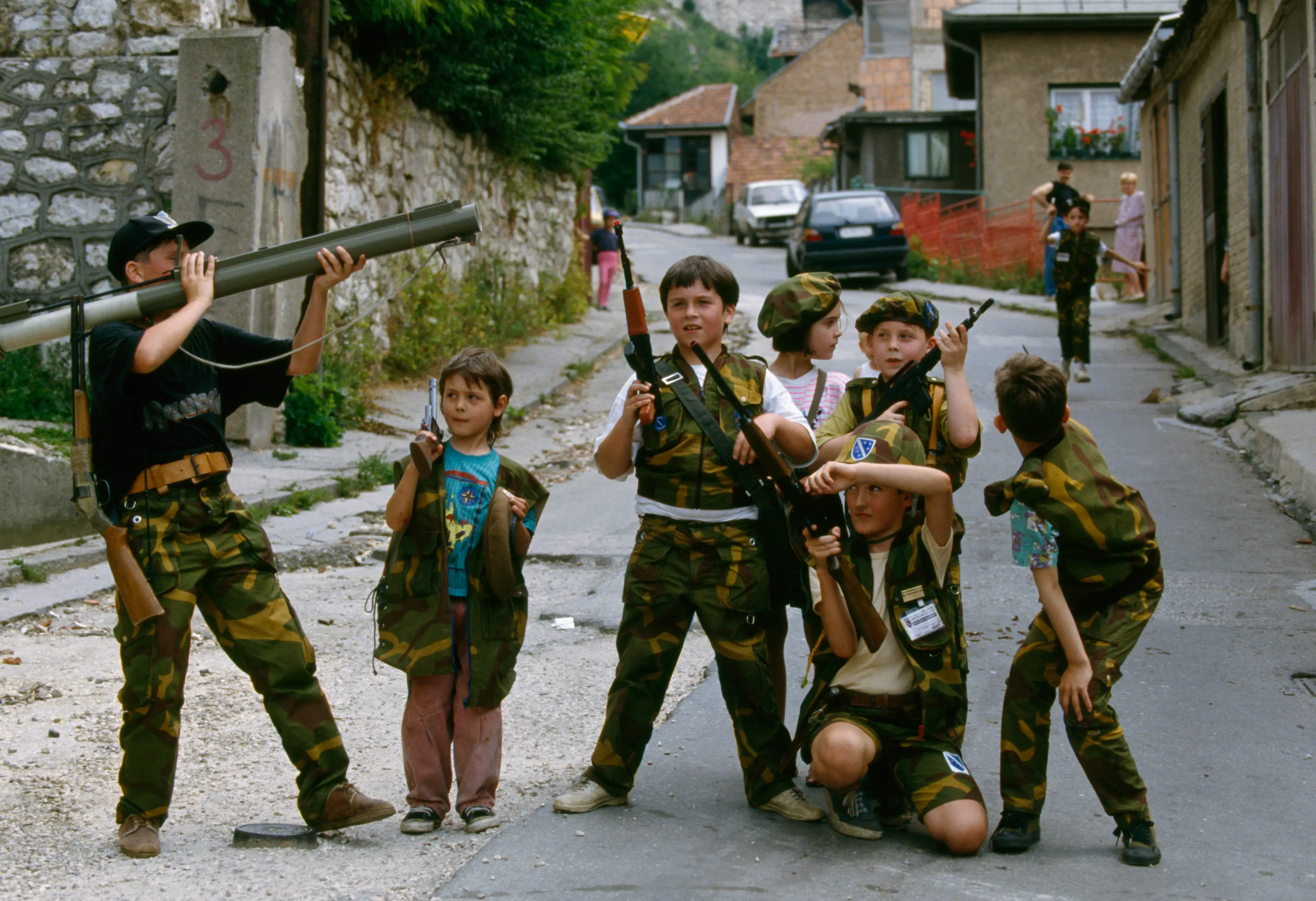 Alleged killings of civilians in a 'human safari' took place in Bosnia during the war (Patrick Robert - Corbis / Contributor / via Getty Images)