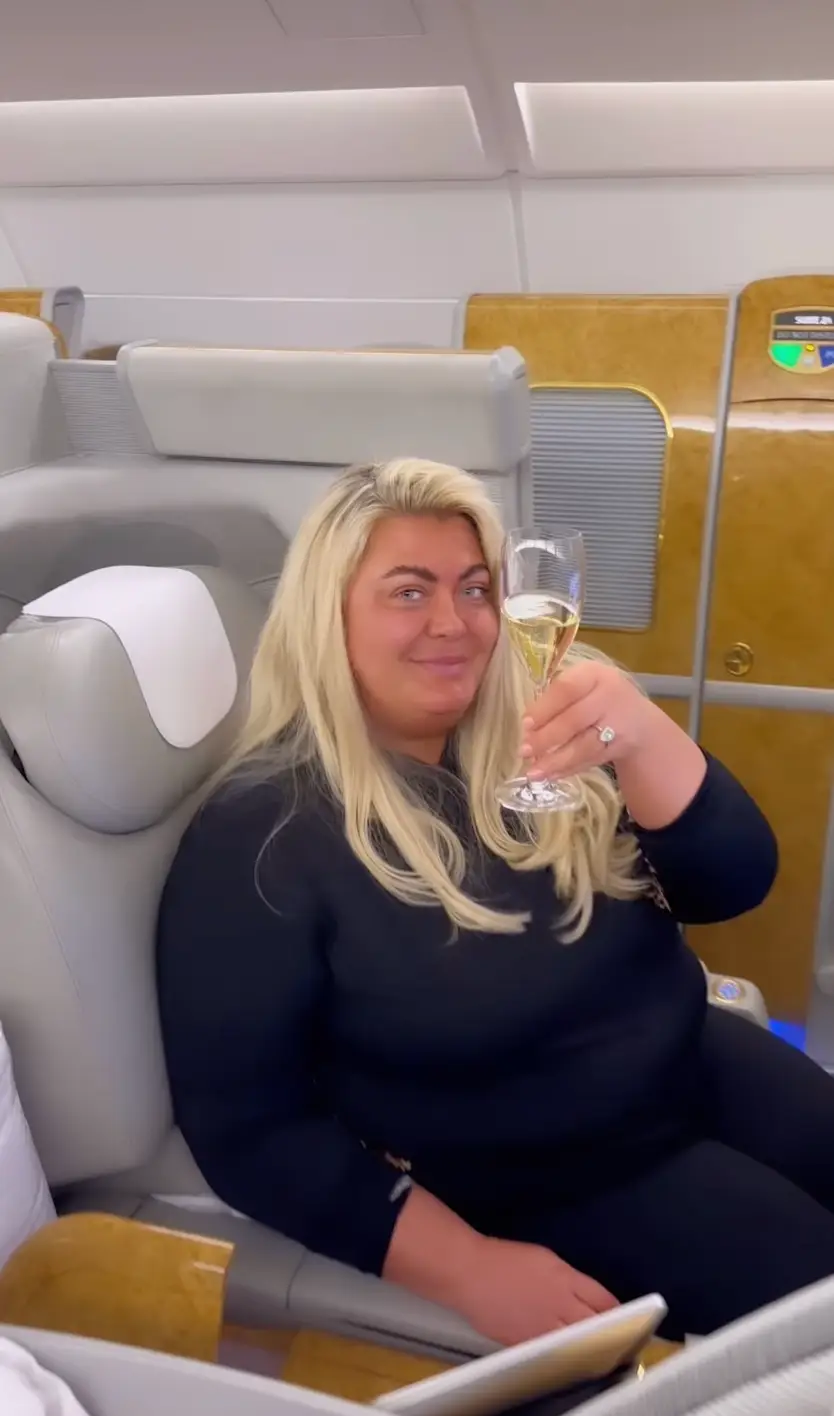 Gemma has been accused of 'flaunting' her wealth.