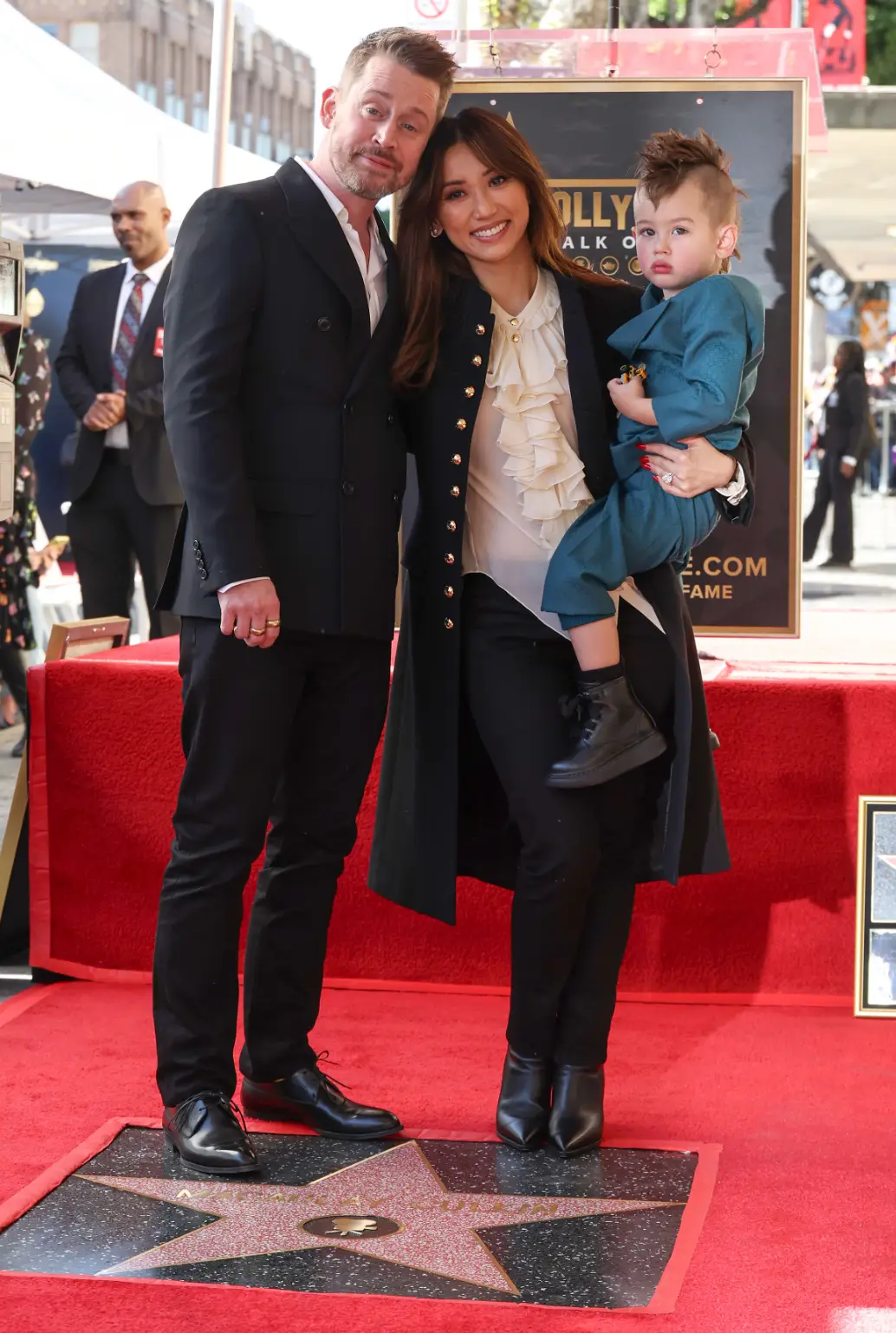 Fans cannot get over how much Macauley's son Dakota resembles him. (Stefanie Keenan/Getty Images for Academy Museum of Motion Pictures)