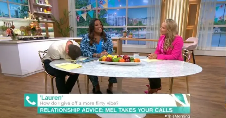 That was a little awkward.