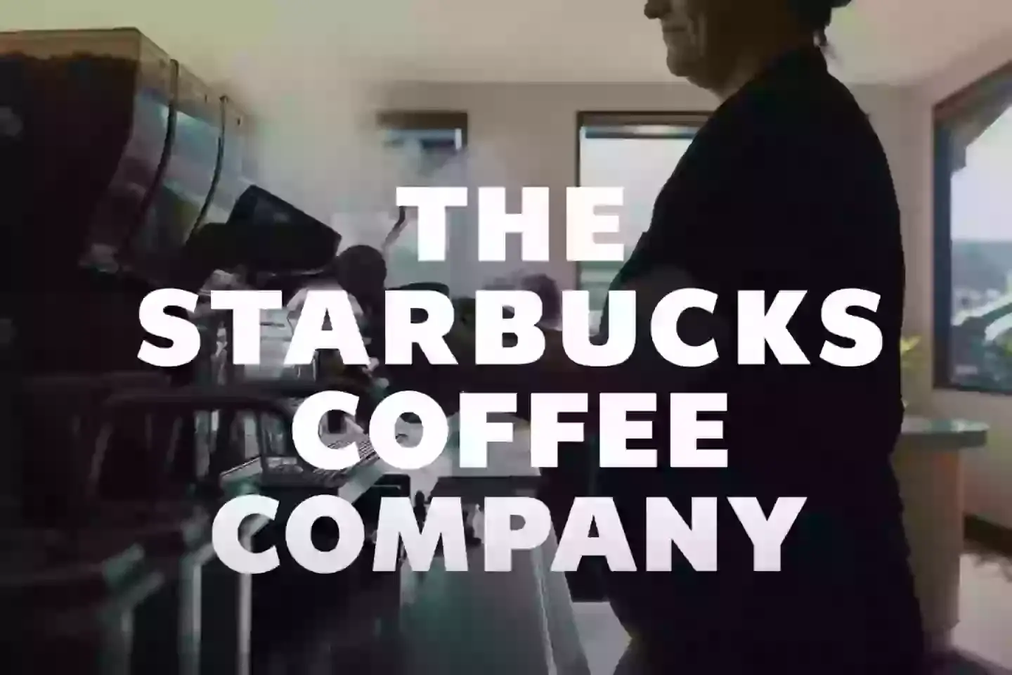 Starbucks has been flaunting its new name in a series of ads (Starbucks)