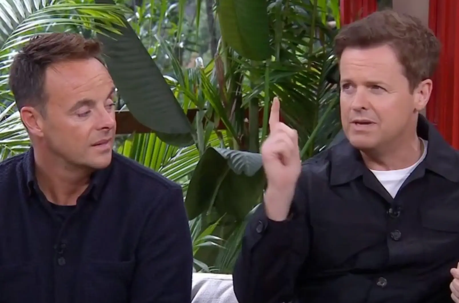 Ant and Dec have warned viewers to 'keep an eye' on tea-gate, as punishment will come for the rule break. (ITV)