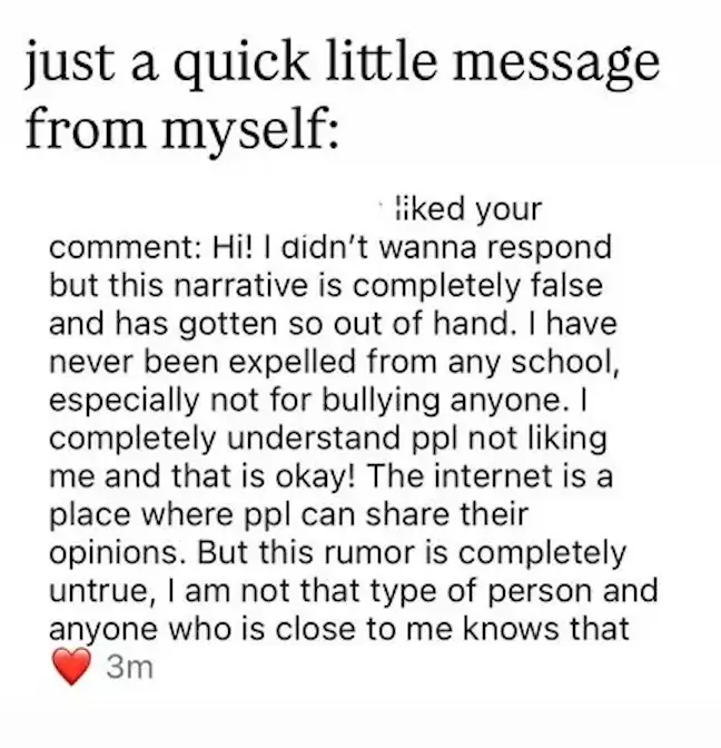 Apple shared a comment on social media (Instagram/@applemartin)