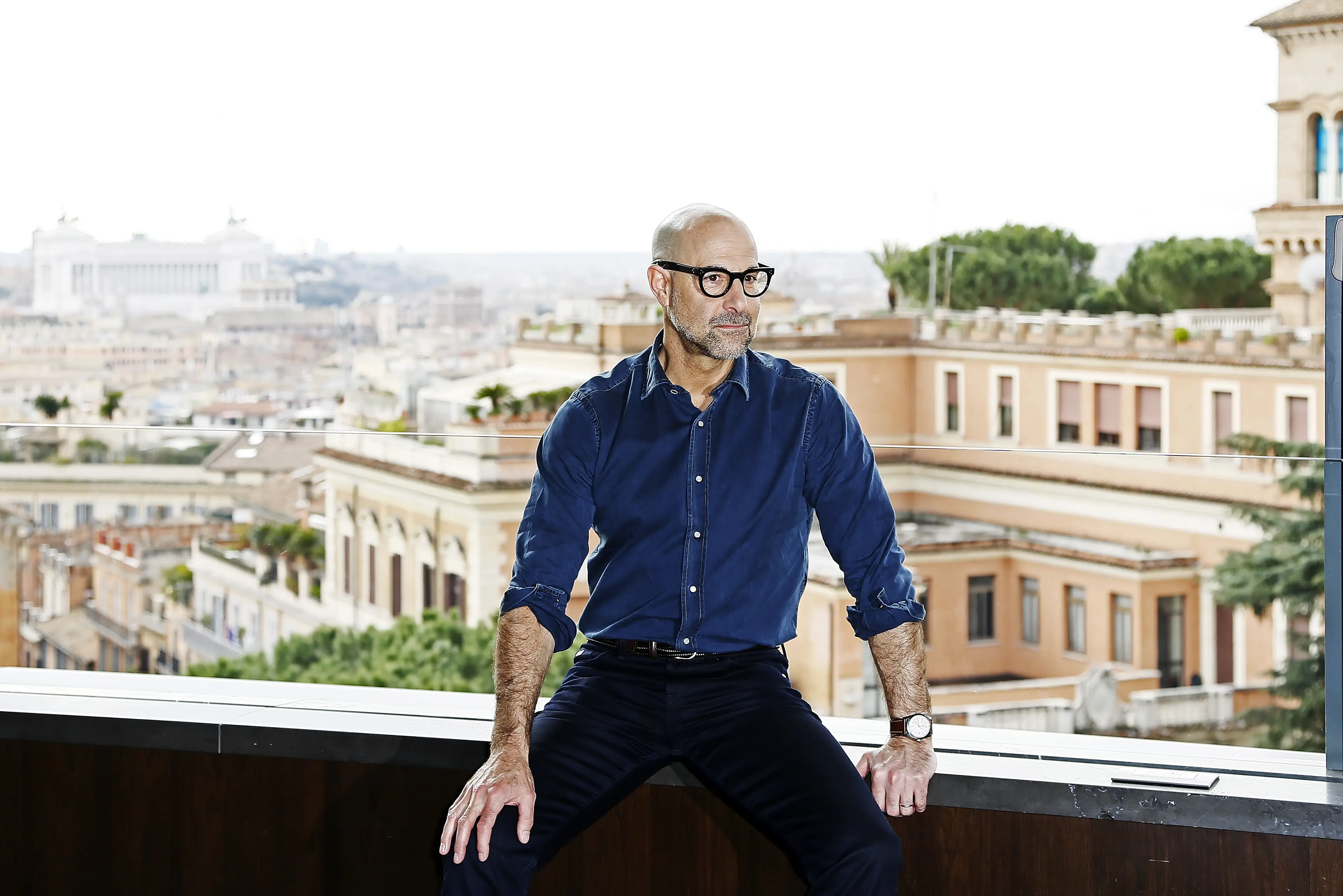 Tucci claimed there are two foods he struggles to eat (Ernesto Ruscio/Getty Images)