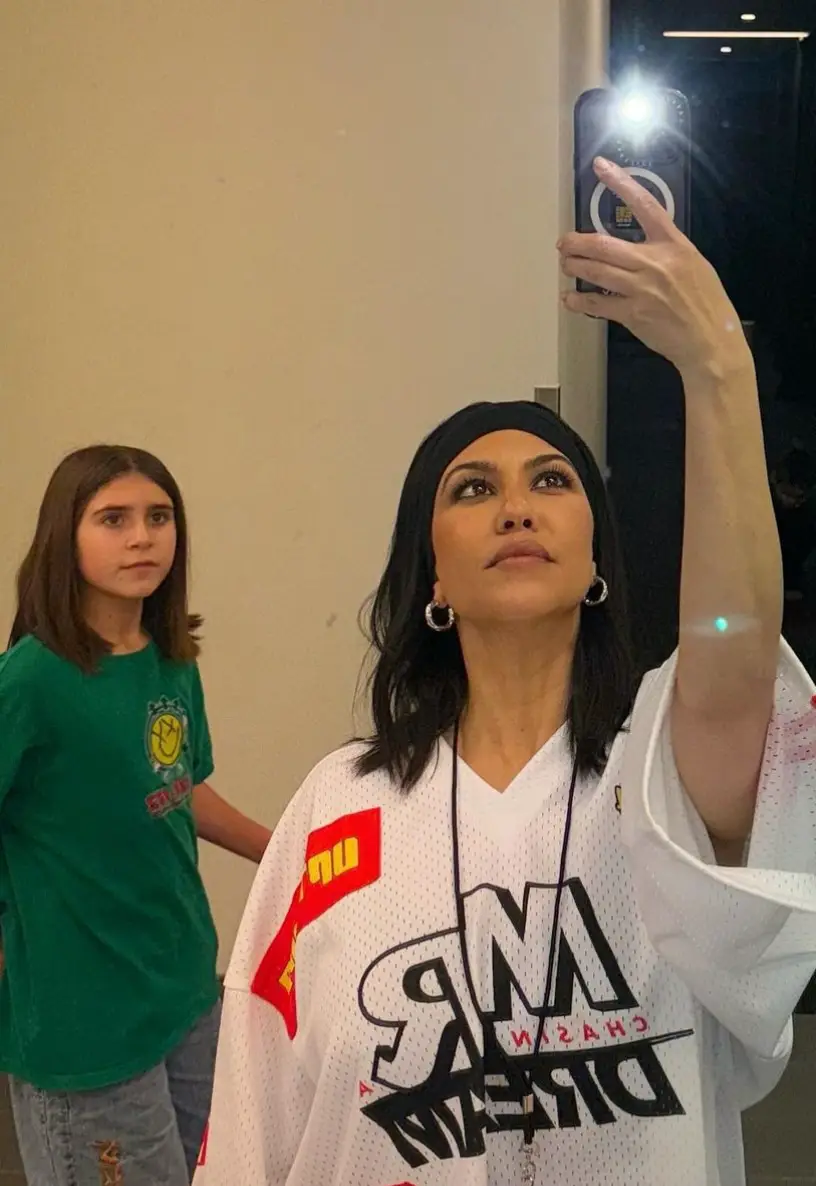 Kourtney Kardashian has co-slept with all four of her children (Instagram/@kourtneykardash)