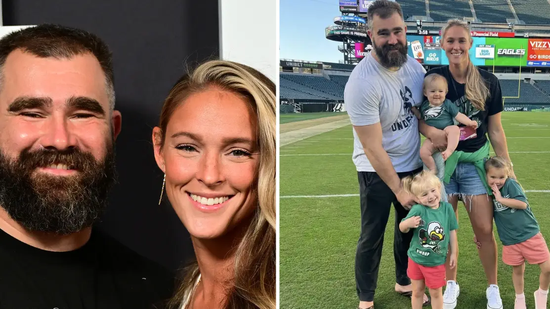 Kylie Kelce reveals she cried for half an hour when she found out sex of her baby