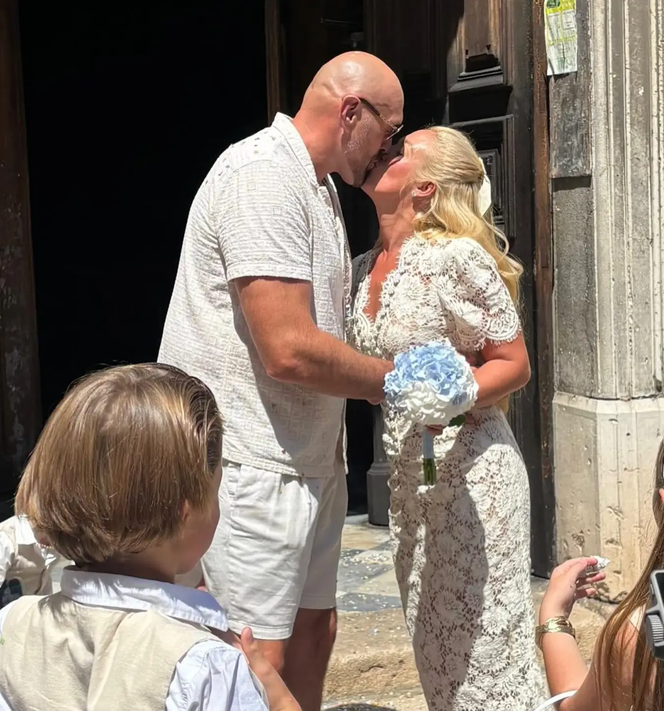 Paris and Tyson renewed their vows last year (Instagram/@parisfury1)