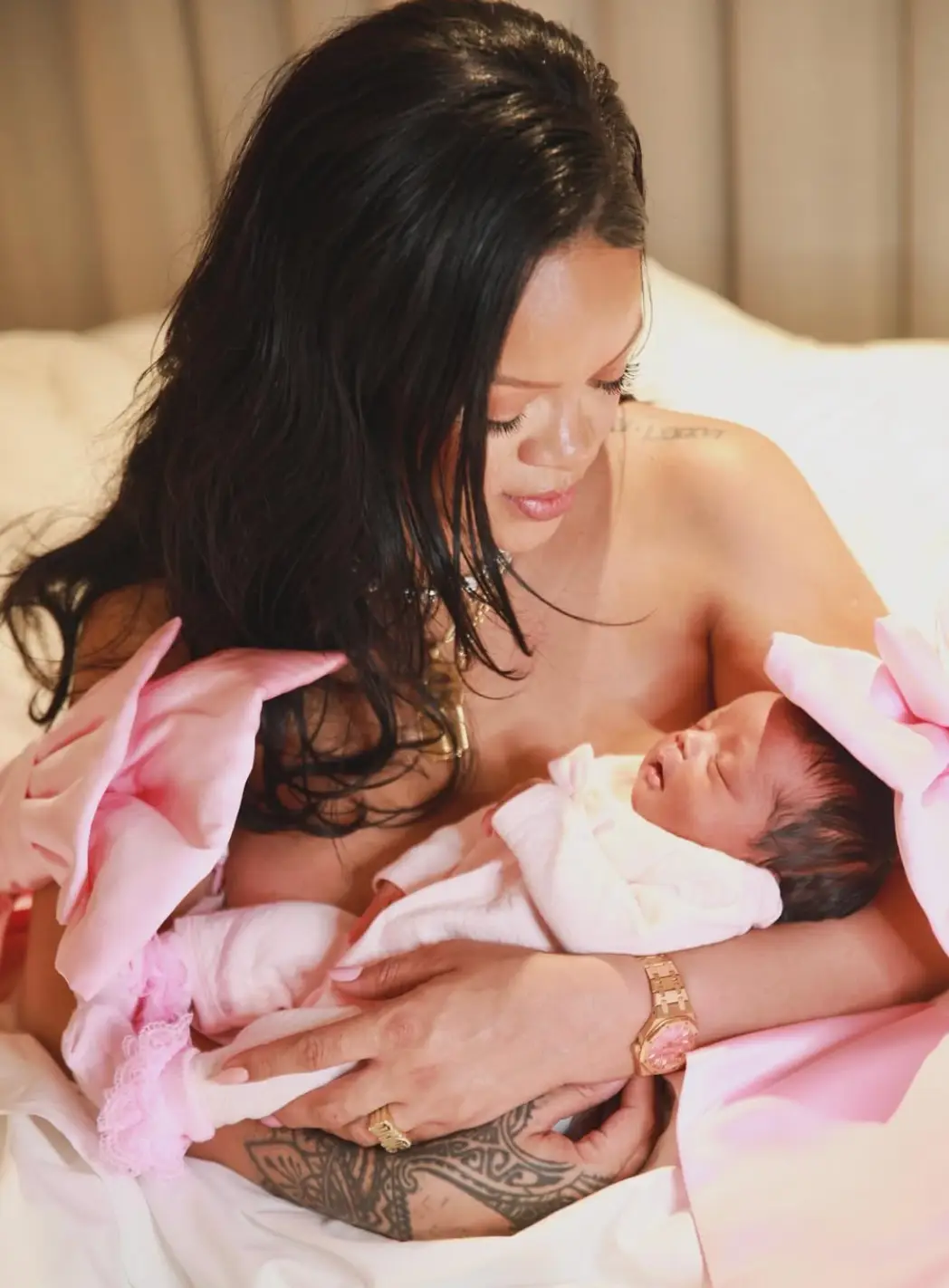 Rihanna's daughter Rocki has joined the new generation (Instagram/@badgalriri)