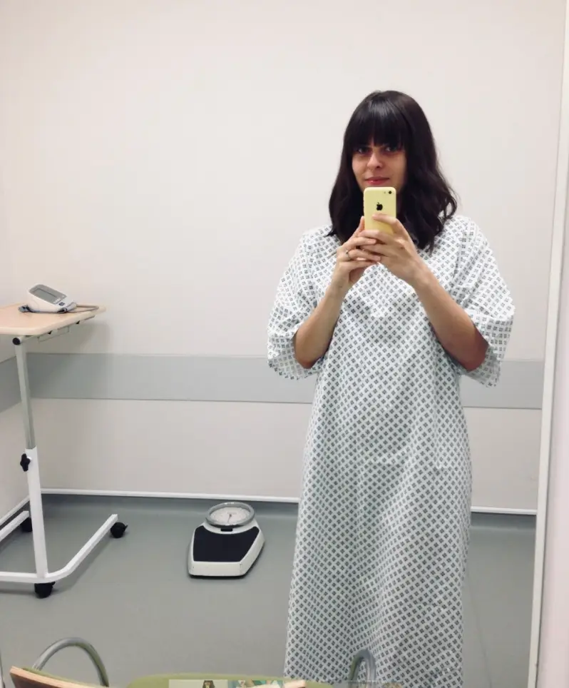 Becky went through five cycles of IVF with her own eggs.