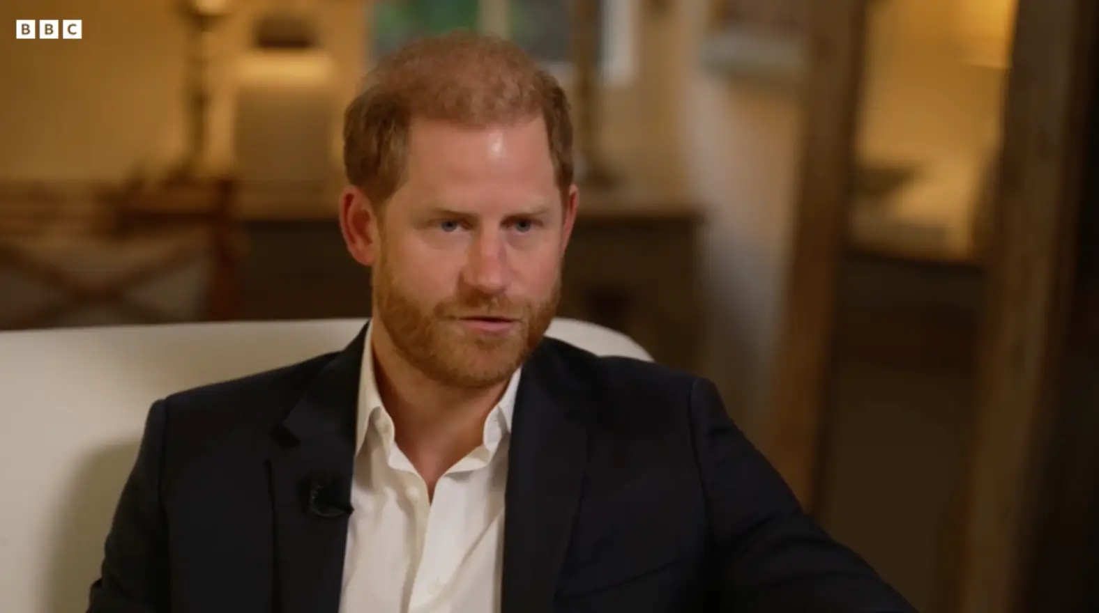 Harry spoke out about his long-rumoured rift earlier this month (BBC)