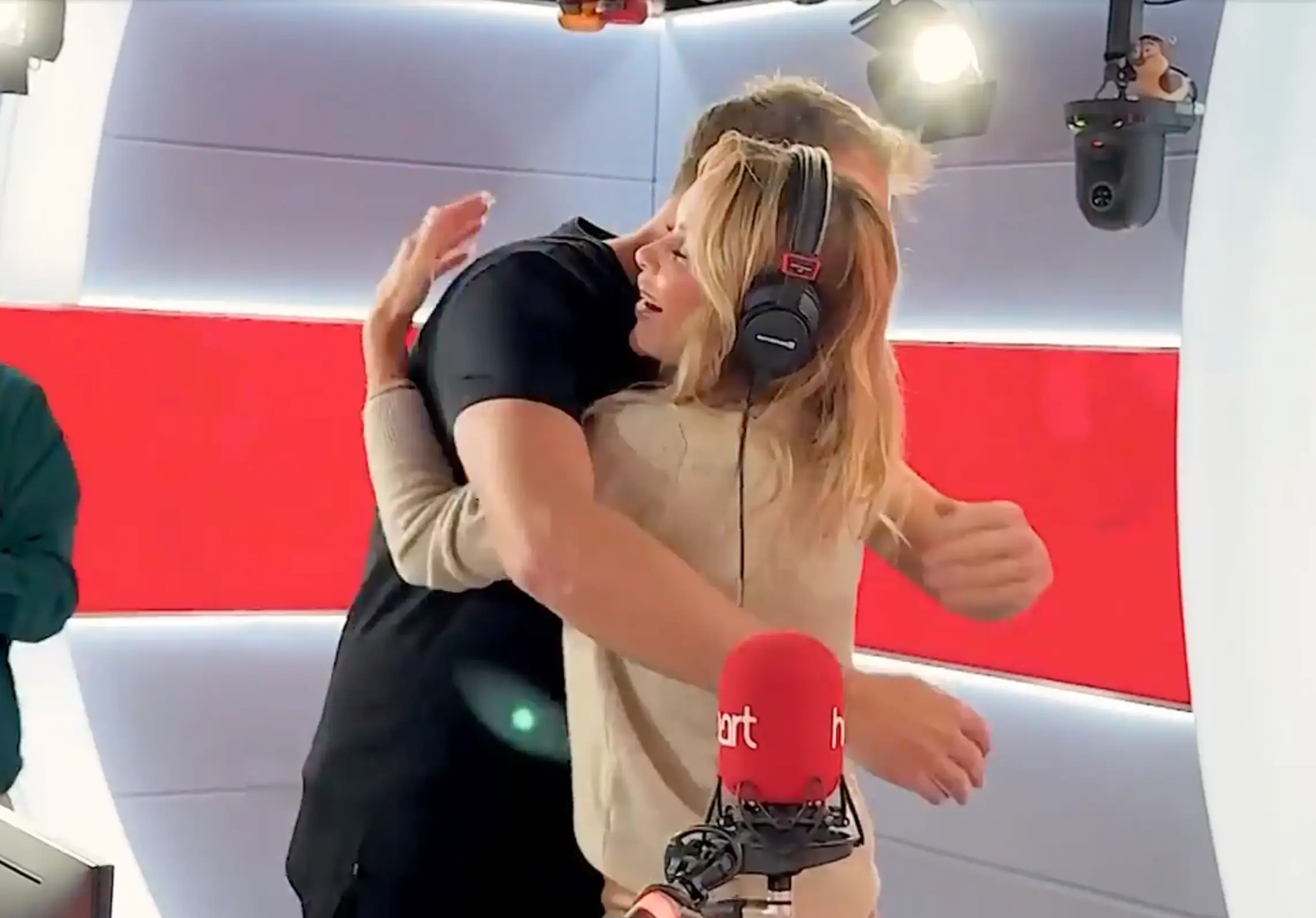 The 54-year-old presenter he is now 'cancer free' (Heart Radio)