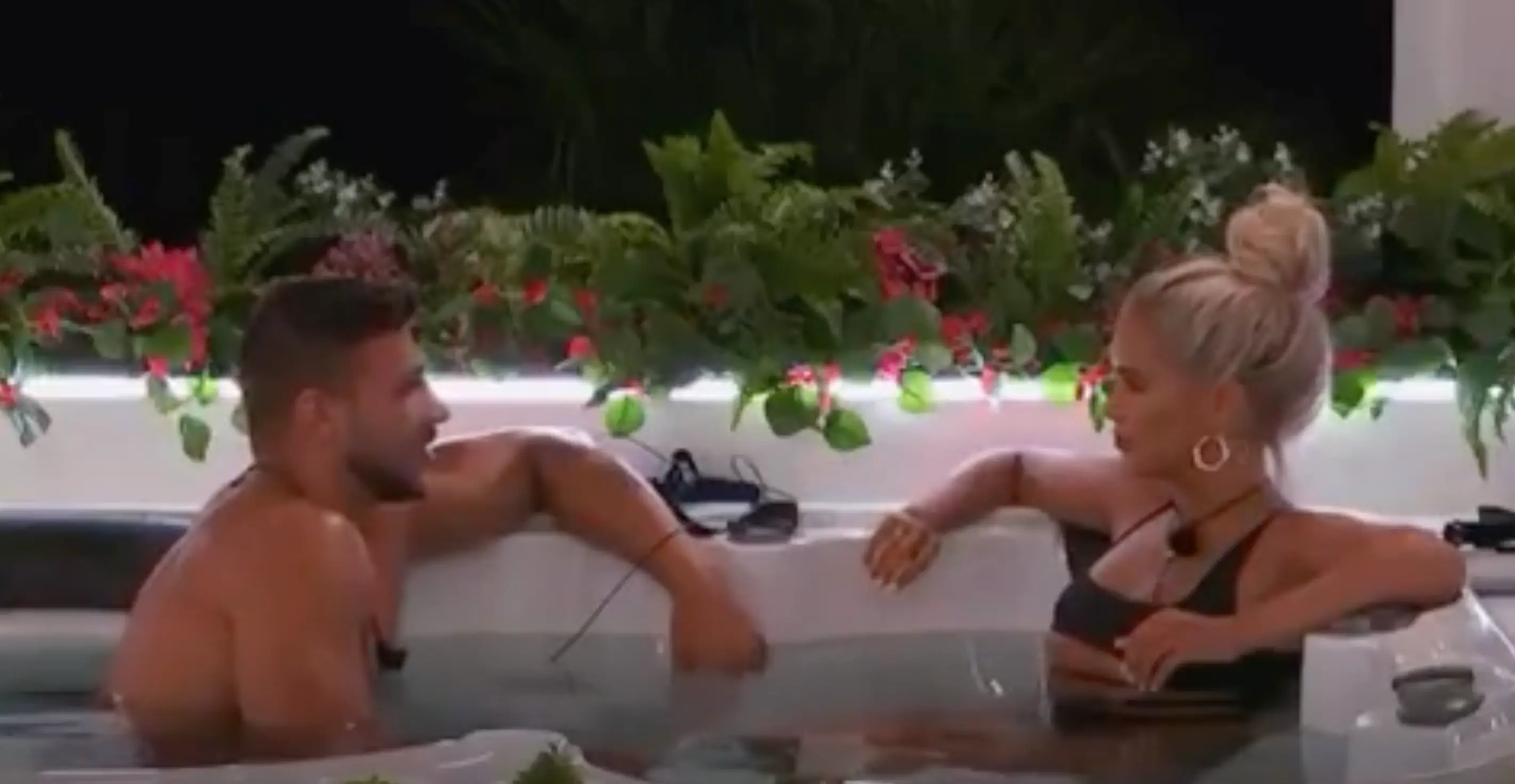 The former couple first met in a hot tub on Love Island back in 2019 (ITV)