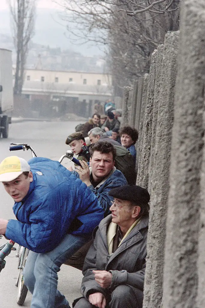 10,000 civilians are thought to have died during the siege of Sarajevo (VINCENT AMALVY/AFP via Getty Images)