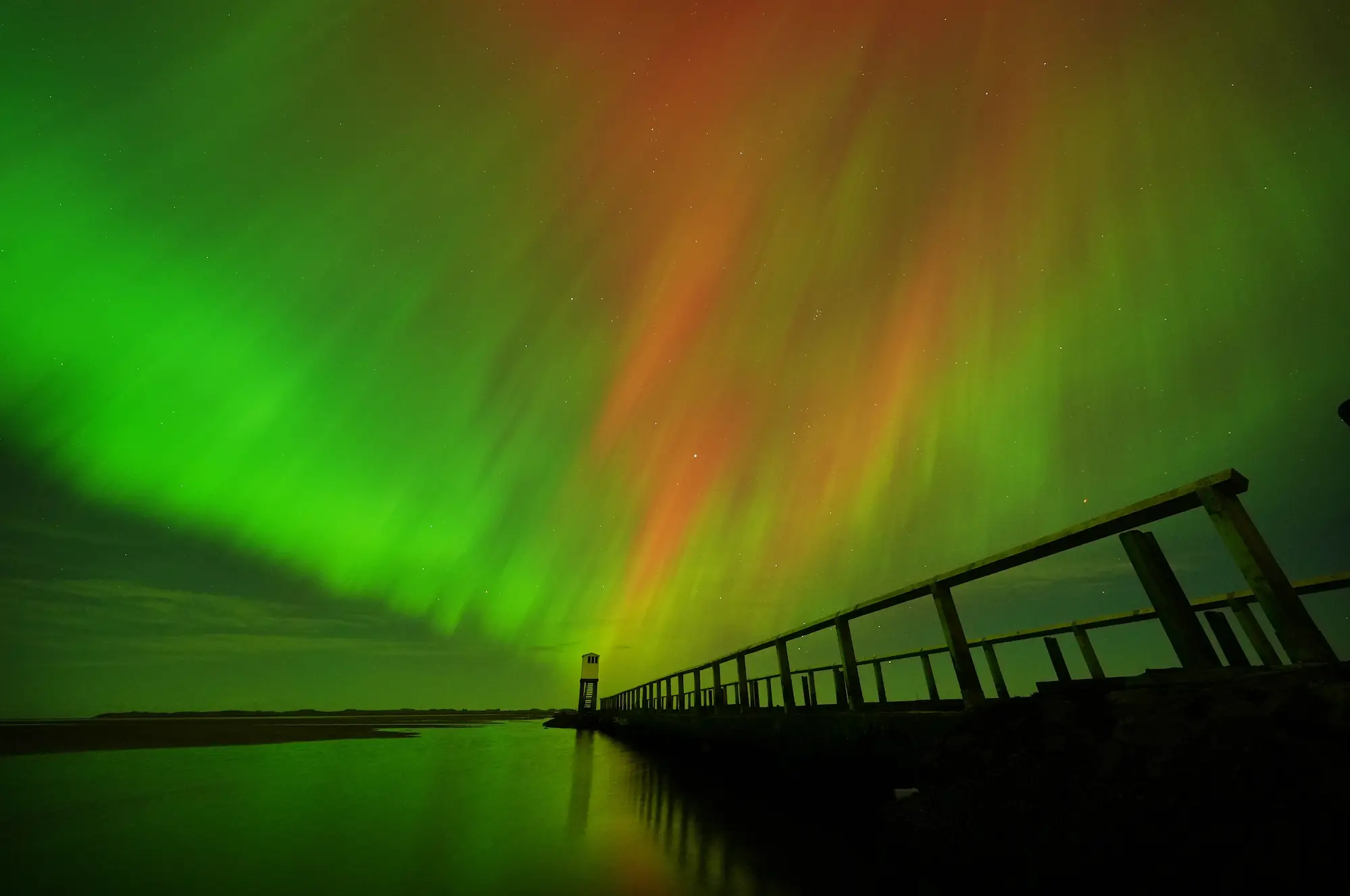 A meteorologist has shared the best time to catch aurora borealis light up the skies (PA)