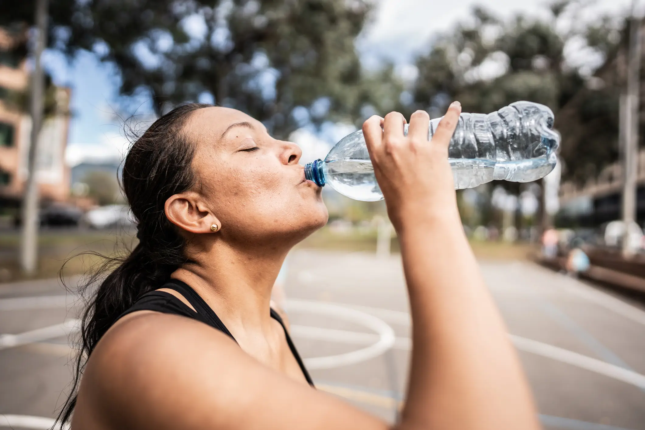 Staying hydrated is key. (Getty Stock Image)