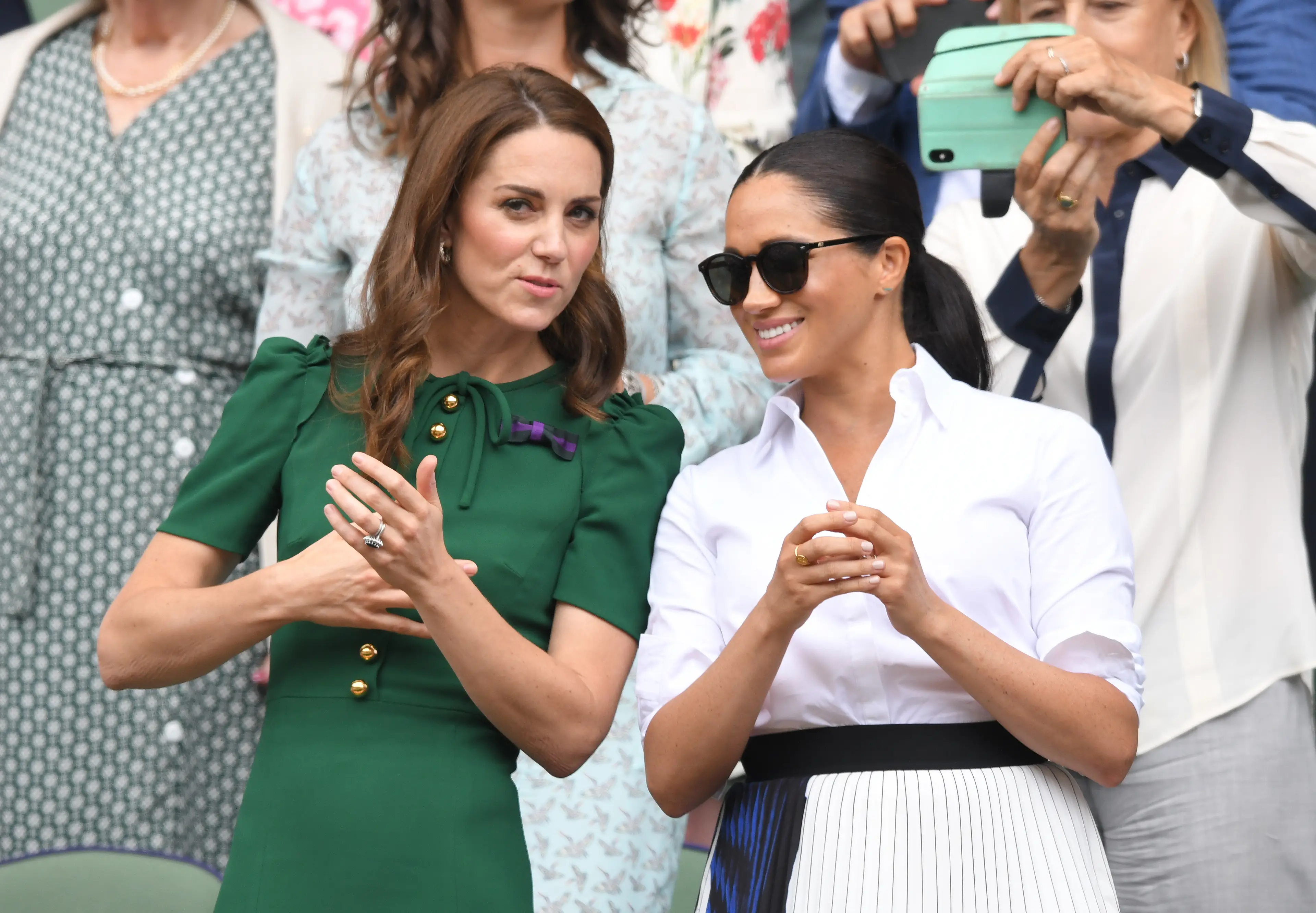 Meghan Markle's text conversation with Kate Middleton was revealed (Karwai Tang/Getty Images)