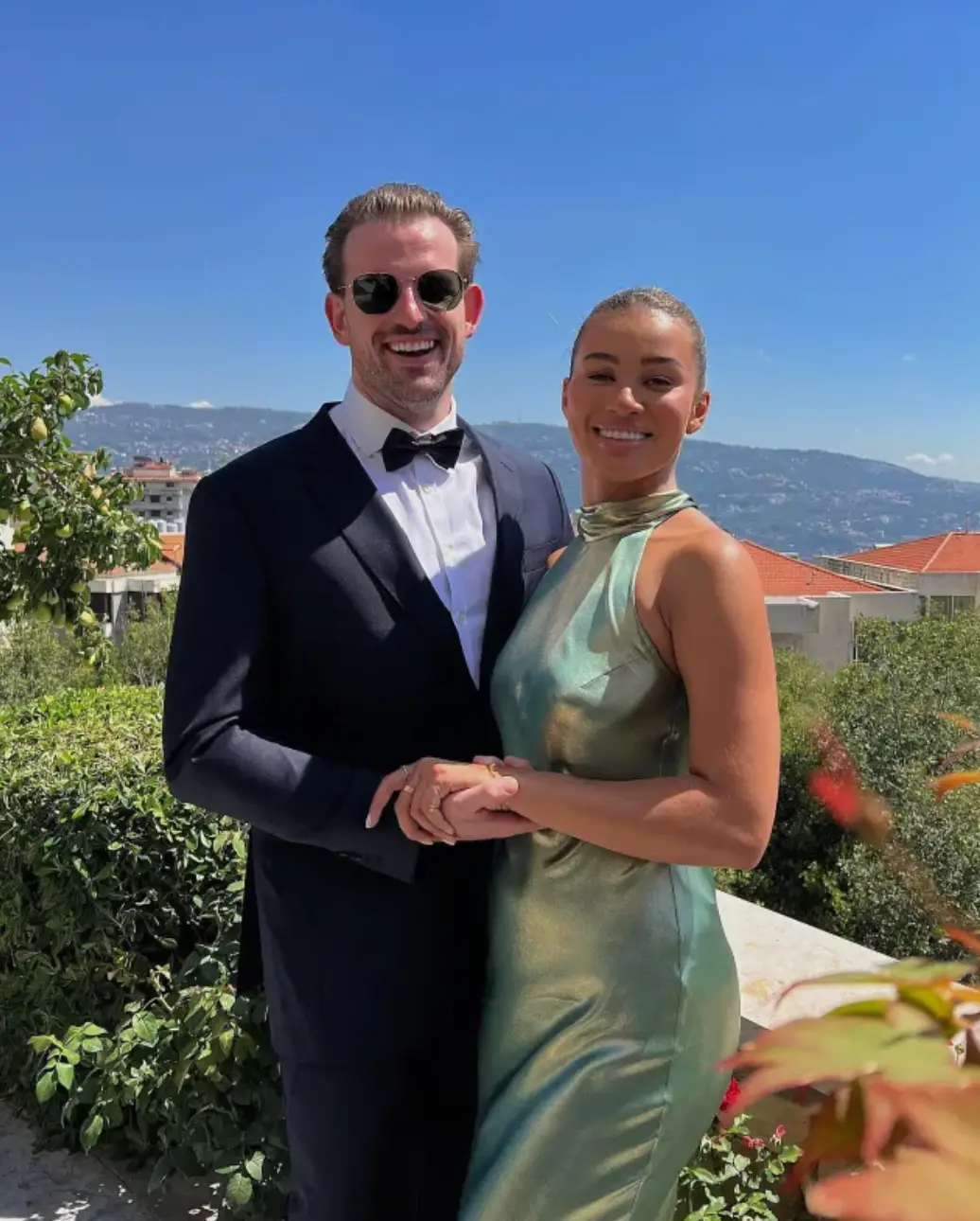 The couple have two kids together (Instagram/@motanabrown1)