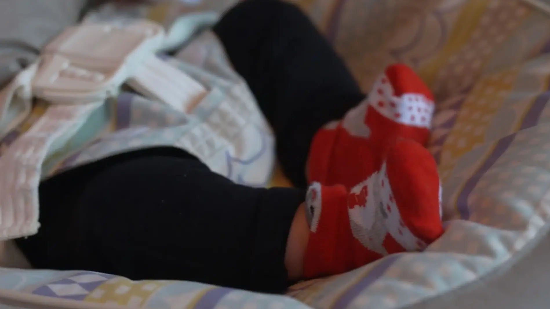 The dad had to walk 45 minutes to wash his daughter.