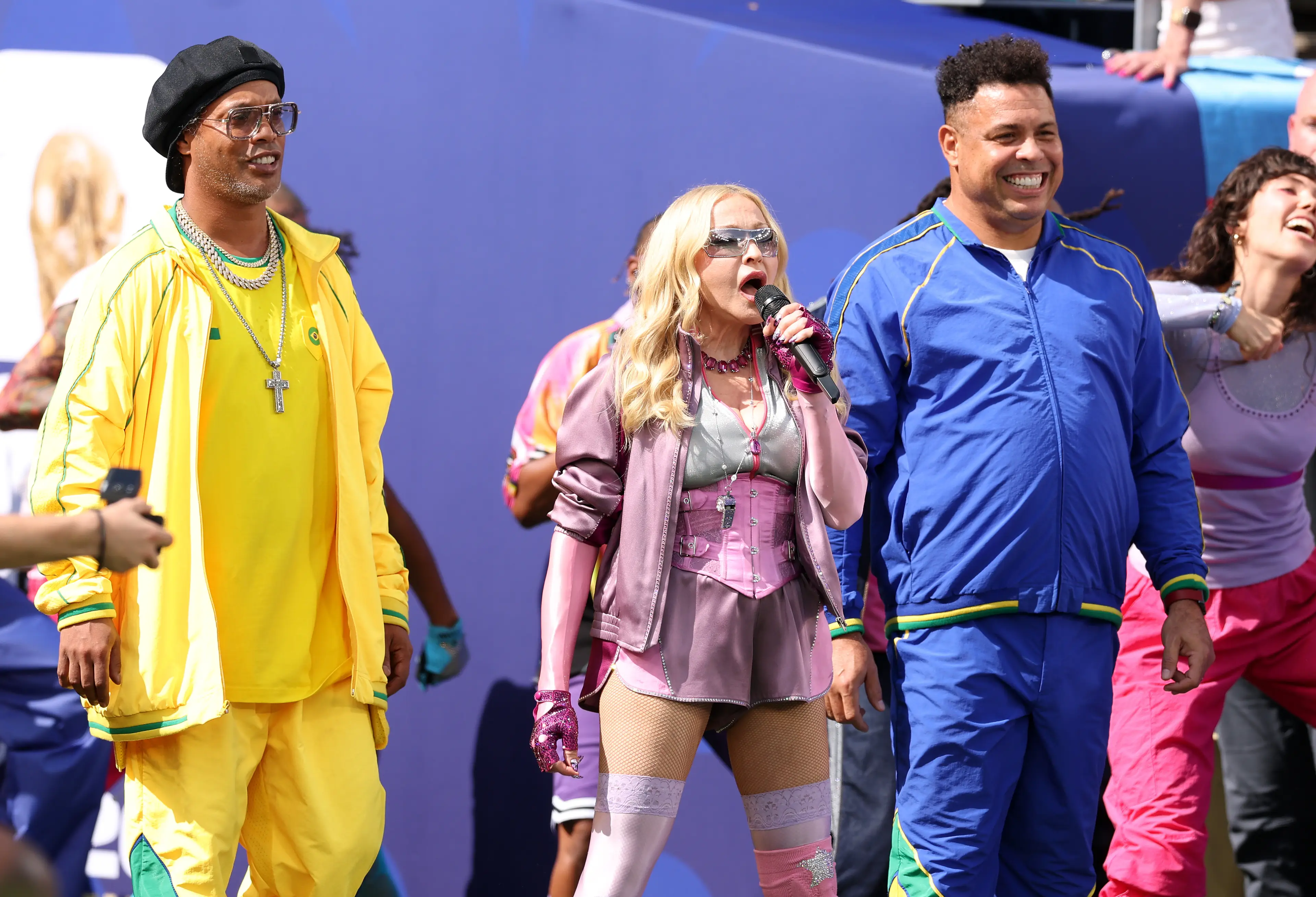 Madonna kicked off the charade (Michael Regan - FIFA/FIFA via Getty Images