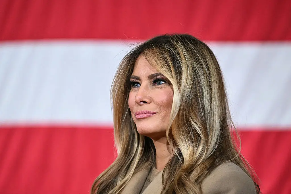 Melania Trump's President's Day post has prompted criticism (MANDEL NGAN/Getty Images)
