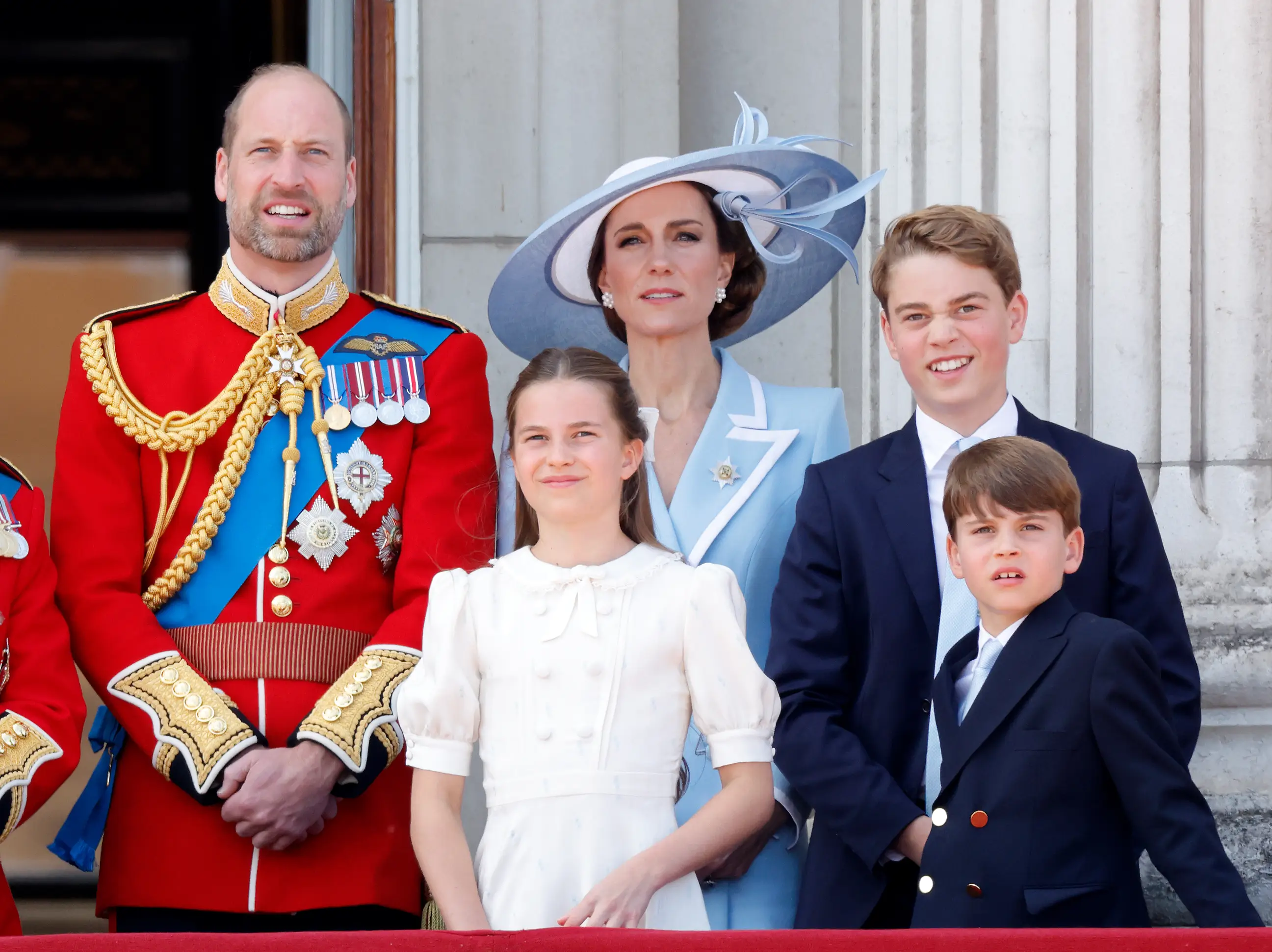 The royal family celebrated King Charles III's official birthday with Trooping the Colour on Saturday (Max Mumby/Indigo/Getty Images)