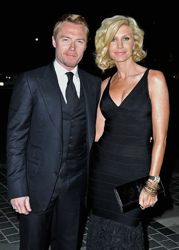 Ronan Keating and Yvonne Connolly. (Gareth Cattermole/Getty Images for DIFF)