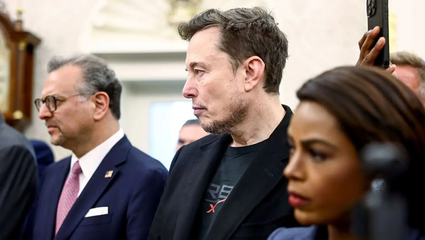 Elon Musk was born in South Africa (Jim Lo Scalzo/EPA/Bloomberg via Getty Images)